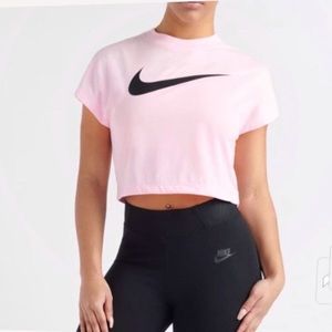 Nike Bunblegum Pink Crop Top
